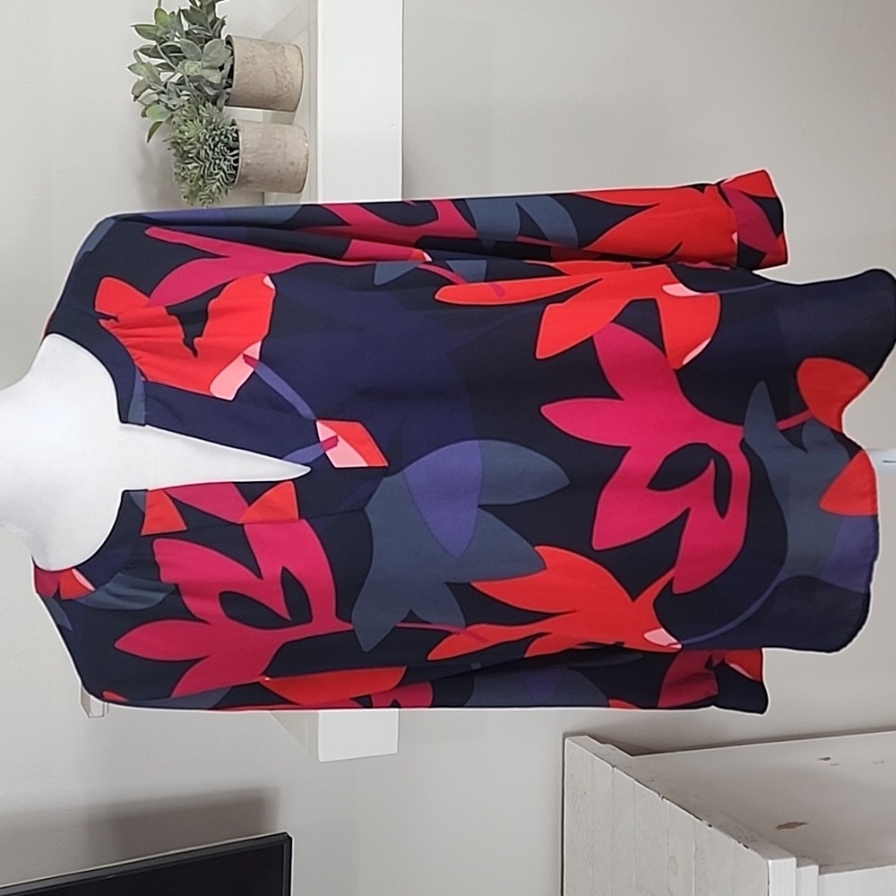 Ann Taylor Loft Long Sleeve Floral Blouse - Picture 8 of 8